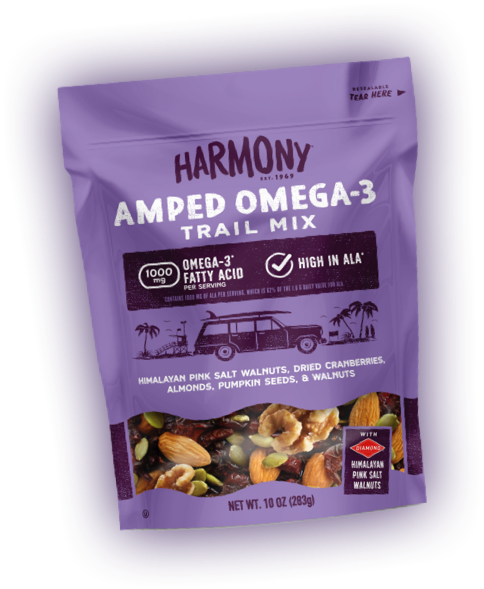 Bag of Harmony Amped Omega-3 Trail Mix